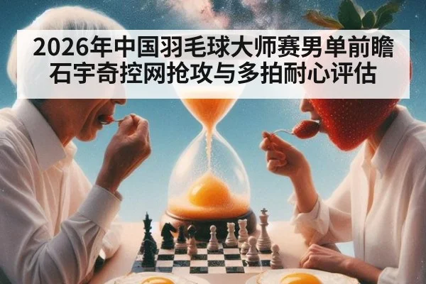 2026年中国羽毛球大师赛男单前瞻 石宇奇控网抢攻与多拍耐心评估